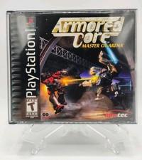 Armored Core: Master of Arena (PS1 2000) *CIB w/ Reg Card + Case Protector* MINT