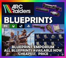ARC RAIDERS BLUEPRINTS ⭐Powered Descender / White Flag / Crash Mat Bundle🔥MSG!
