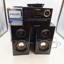 Phillips Music System CD Bluetooth MP3 USB AM/FM BTM2180/37 W Remote & Speakers