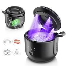 Ultrasonic Retainer Cleaner Machine: 48kHz Rechargeable Cordless Denture Cleaner