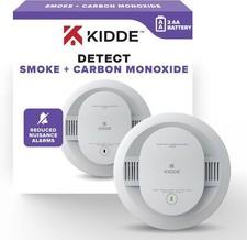 Kidde Smoke and Carbon Monoxide Detector, AA Battery Powered-30CUDR