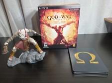 PS3 God of War Ascension Collectors Edition Statue/Steelbook PlayStation 3 Clean