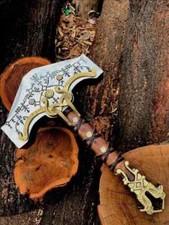 Custom Handmade Carbon Steel Blade God Of War|God Of War Ragnarok Christmas Gift