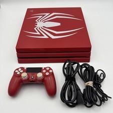 Sony PlayStation 4 Pro PS4 1TB Spider Man Limited Edition Console - TESTED