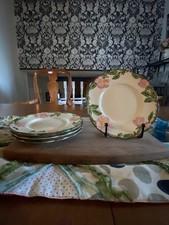 Set of 4 Franciscan Desert Rose Bread & Butter Plates 6 1/4” USA 1947-49 Stamp