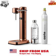 Aarke Carbonator 3 w/ CO2 Cylinde Sparkling & Carbonation Water Machine, Copper