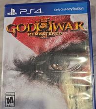 God of War III Remastered PS4 M Rated NTSC-U/C 2015 Sony Manual Included
