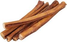 12"  Black Angus JUMBO THICK BULLY STICKS natural dog chews treats Dog Bone
