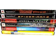 Lot 6 Games Sony PlayStation 2 Scooby-Doo! Mystery Mayhem BloodRayne Plus More