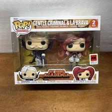 Funko Gentle Criminal and La Brava 2 Pack Pop Figures MHA AX Exclusive 2022