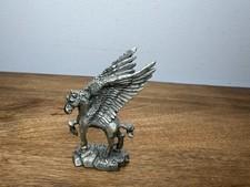 Lead Free Pewter Pegasus Figurine statue horse with wings Hastings Pewter