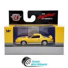 M2 Machines 1:64 1987 Chevrolet Camaro Z/28 Yellow R95 26-14