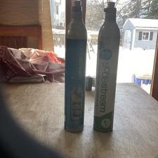 2 Soda Stream Empty Canister 60L CO2 Reusable Cylinder