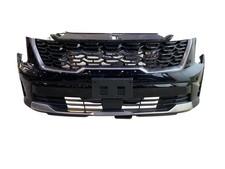 2024-2025 KIA SORENTO FRONT BUMPER COVER ASSEMBLY W/PARK ASSIST &FOG LIGHT BLACK