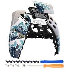 For PS5 Controller Shell Kit Front Housing Cover Touchpad Custom Pattern Choice