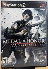 Medal of Honor: Vanguard (Sony PlayStation 2, 2007) CIB Black Label Tested!