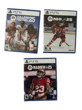 EA Sports PS5 Games Bundle: College Football 25, NHL 25, Madden 25