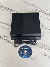 Sony PlayStation 4 PS4 500GB Black Console Only W/1 Game CUH-1115A (READ)