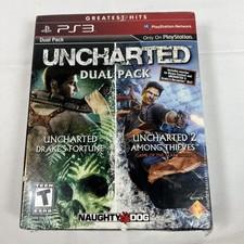Uncharted Dual Pack - PS3 -| Factory Sealed See Notes D/T Disc Loose In Case