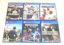 Lot of 6 Sony PlayStation 4 Video Games - All Game Names are in Description READ