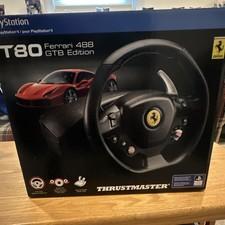Thrustmaster T80 Ferrari 488 GTB Edition Racing Wheel for PlayStation 4, Wired