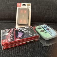 Nintendo Switch Anime Game Bundle w Case Grip Covers Kamen Rider Hakuoki