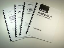 Onkyo Integra TX-SR507 Receiver Owners Instruction Manual