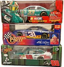Lot of 3 Winner's Circle, Racing 1:24 NASCAR Earnhardt Jr, Skinner, Schrader