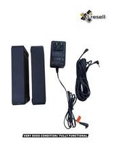 onn. 100135498 5.1 Ultra-Slim Surround Speakers Only w/ power adapter