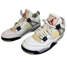 Nike Air Jordan 4 Retro OG Cement White US 8 (2016) 840606-192