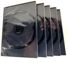 5x Sony Playstation 2 Replacement Game Cases  for PS2 Games - Black - Brand New