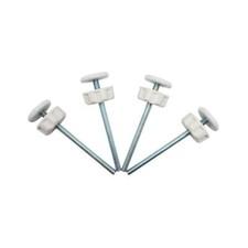 Replacement Set Spindle Rods Pressure Mounted Baby Pet Safety Gates 4 Pk 8mm