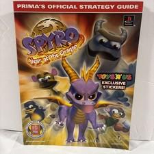 Spyro “Year Of The Dragon” PS1 Prima’s Official Strategy Guide PlayStation 2000