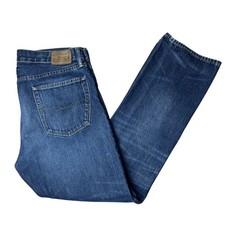Polo Ralph Lauren Hampton Relaxed Straight Mens 34x32 Dark Wash Blue Denim Jeans