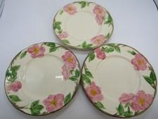 Franciscan Dinnerware "Desert Rose" 8" Salad Plate, Set of 3. Made in England.
