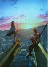 Final Fantasy VII Anniversary Art Museum Vol.2 Remake Intergrade Key Visual HOLO