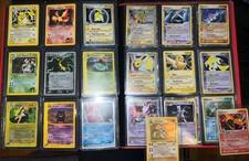 Pokemon Binder Lot of Cards: Pikachu, Charizard, Ultra Rares, Vintage, 1st Ed!