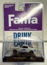 M2 Machines Coca Cola Release GS01: 1/64 Fanta 1966 Ford Mustang Gasser Car