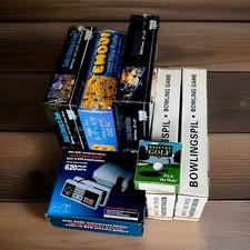 Family Games Bundle Puzzles Bowling Golf Retro Video Game Console Cool Lot!