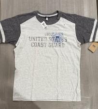 USCG United States Coast Guard Ash Gray T-Shirt - Size M - NEW WITH TAGS