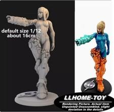 Game Samus Aran Resin 3D Print GK Kit Figure DIY Model toy gift Statue Unpainted