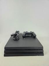 Sony PlayStation 4 Pro 1TB Console Black With Controller Power Cord Only Tested 