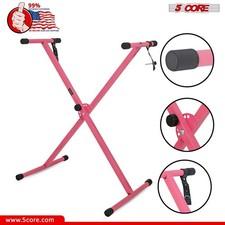 5 Core Keyboard Stand Adjustable Professional Metal Electric for 49 61 76 Key
