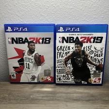 NBA 2K18 & NBA 2K19 PS4 Pro Bundle COMPLETE IN BOX 