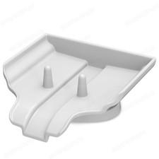 Draining Soap Dish Travel Case| Holder-waterfall-soap Saver | Soap Holder |White