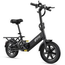 DYU 14" Folding Electric Bike for Adults Teens, 350W 36V/7.8AH, Commuter City