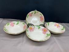 Franciscan "DESERT ROSE" England ~ Set of 4 ~ Cereal Bowls ~ 5 7/8"