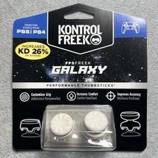 White KontrolFreek FPS Freek Galaxy Performaceboosting Thumbsticks –(PS5 / PS4)