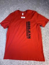 NWT FORMULA ONE ROMAIN GROSJEAN MAN ON FIRE T SHIRT Unisex Size XL RED