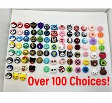 2x Controller Thumb Stick Grip Cap Joystick Cover Nintendo Switch - Pick Design!